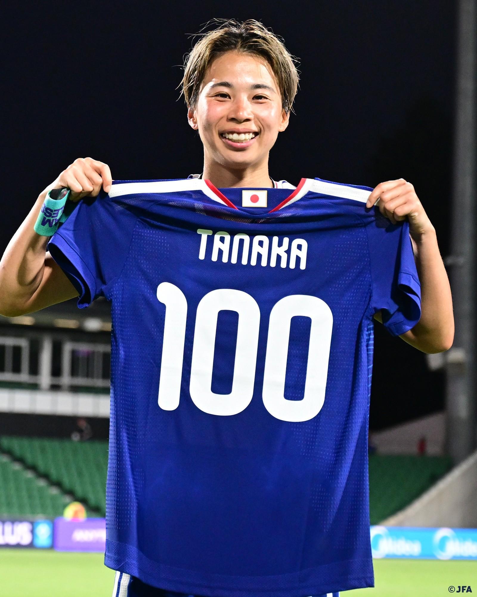 九游体育直播-日本女足国脚田中美南达成国家队百场里程碑，共打进46球